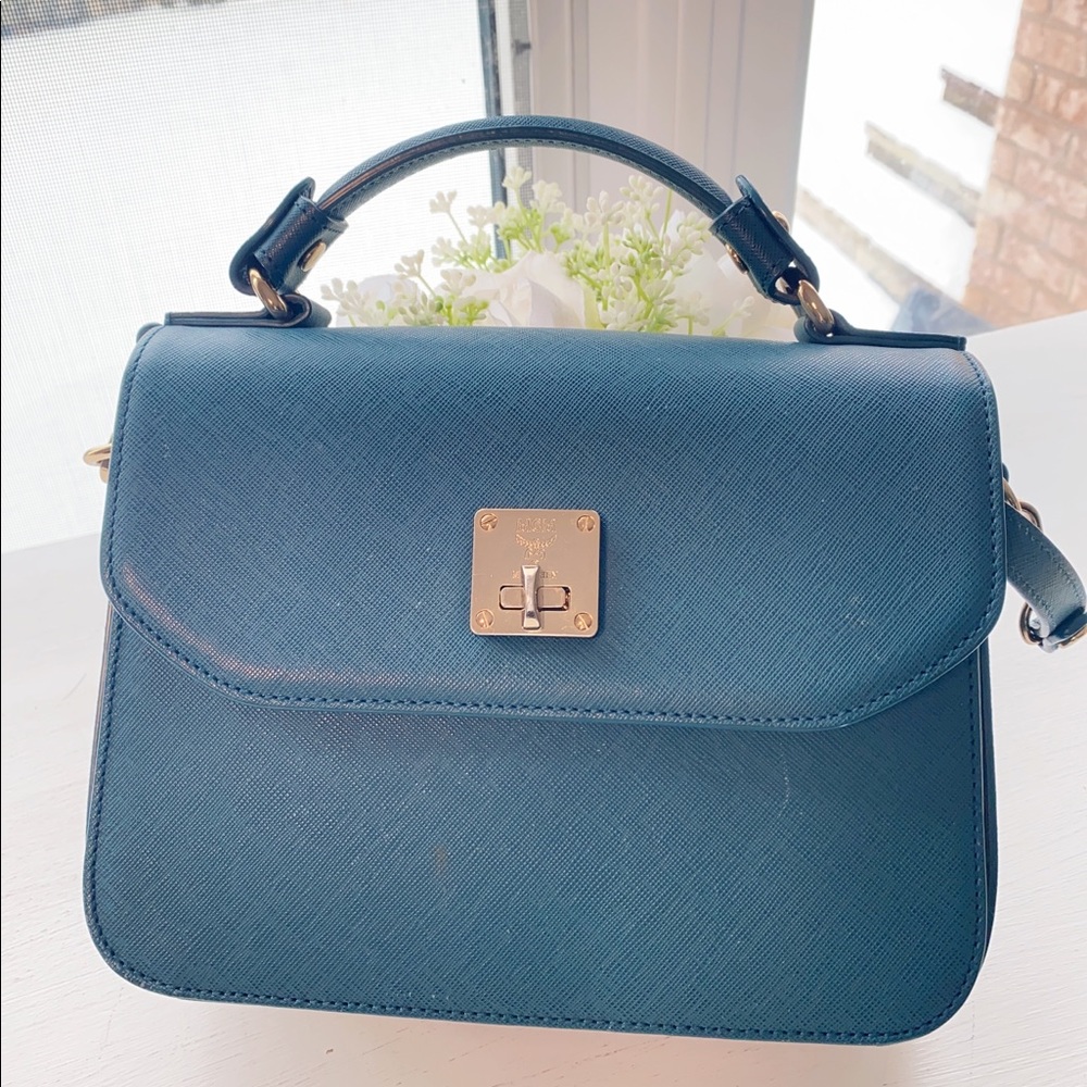 Mcm Top handle Crossbody Bag